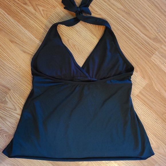 Bathing suit tie top with 3 bottoms - Picture 2 of 5